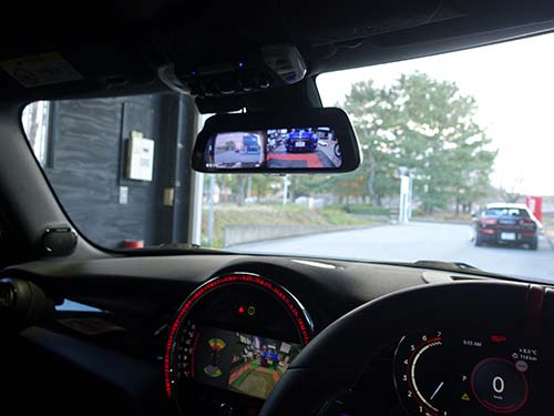 ETC2.0対応ルームミラーにジャストフィットする専用形状