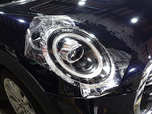 ダイヤモンドスウェル製プロテクションフィルム(クリアインパクト)を施工