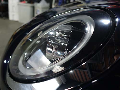 ヘッドライトレンズリペア&プロテクションフィルム