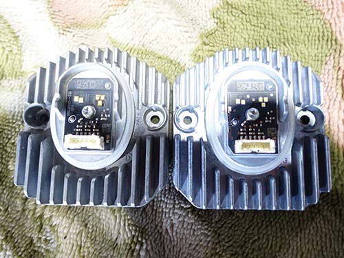 デイライト用LEDモジュールはBMW純正新品へ交換