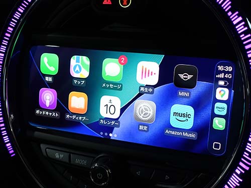 認証コード方式による純正Apple CarPlay有効化