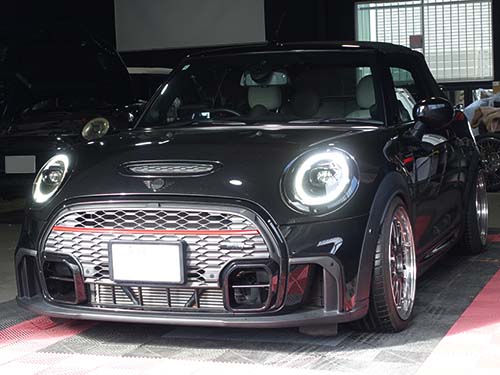 ミニ コンバーチブル(F57) LCI2 ジョンクーパーワークス(JCW)