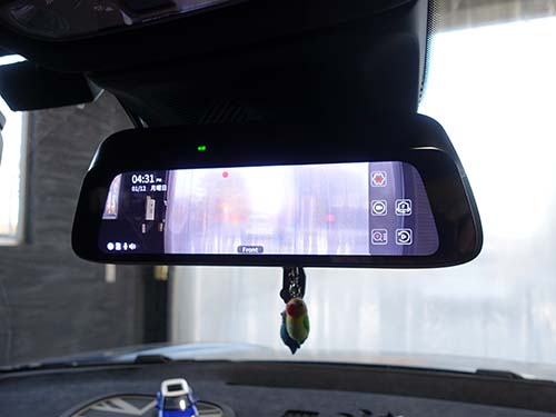 ミニ エースマン JCW J05 デジタルミラードライブレコーダー取付