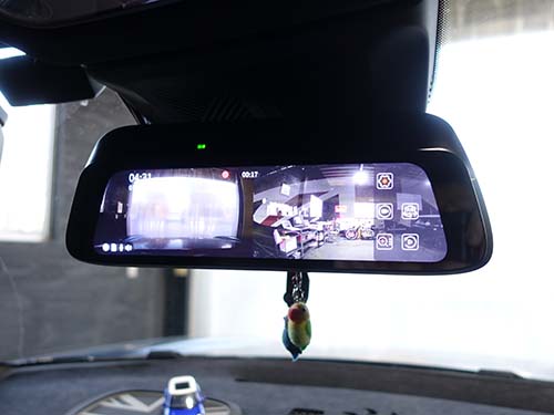 ミニ エースマン JCW J05 デジタルミラードライブレコーダー取付