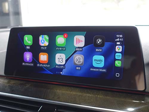 BMW 5シリーズツーリング G31 CarPlay フルスクリーン