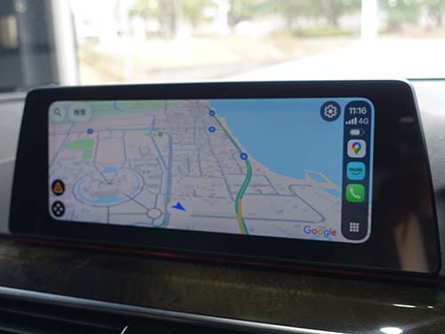 CarPlayフルスクリーン表示有効化