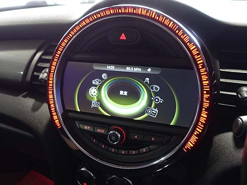 LCI2モデル用純正ディスプレイリングカバー