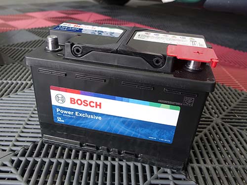 BOSCH製AGMバッテリー