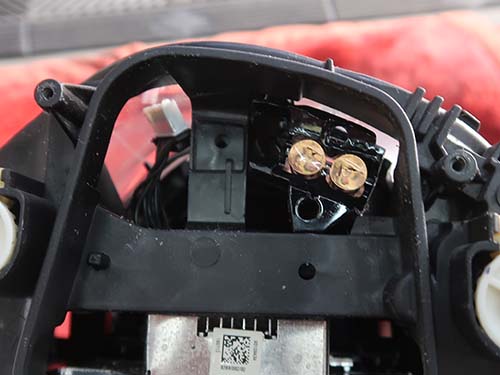 MINI F55 ヘッドライト 修理|デイライト焼損をアクリルリペア