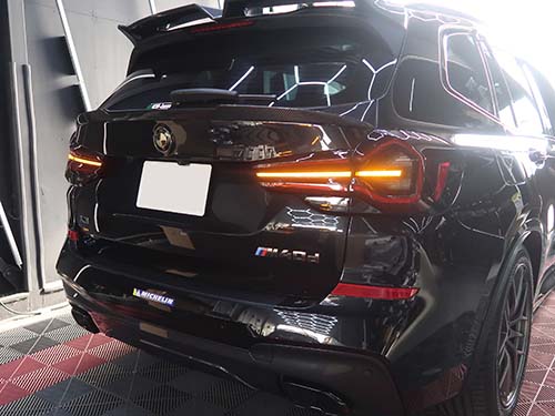 BMW G01 X3 LCIテールライトへアップデート