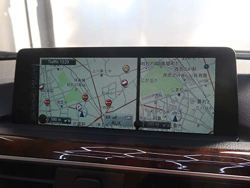 GPS情報が受信できず、純正ナビの自車位置がまったく更新されないという症状