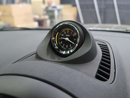 SMITHS製 アナログクロック(BLACK)