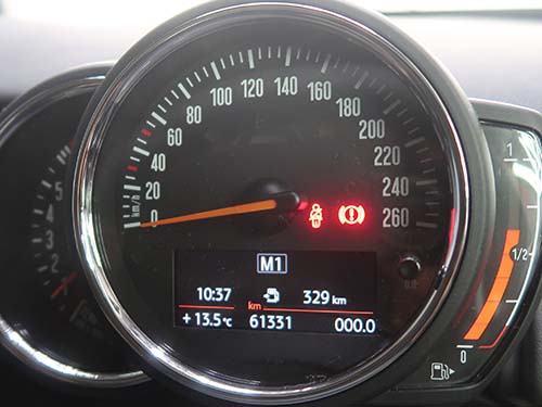 MINI F55 パドルシフト後付