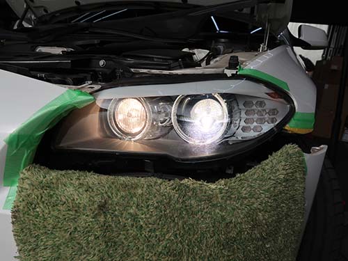 コーナリングライト動作確認