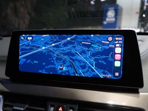 BMW X1 F48 フルスクリーン カープレイ有効化