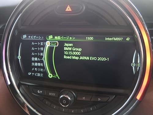 第4世代ナビ（EVO ID4）の地図データが2020-1のまま