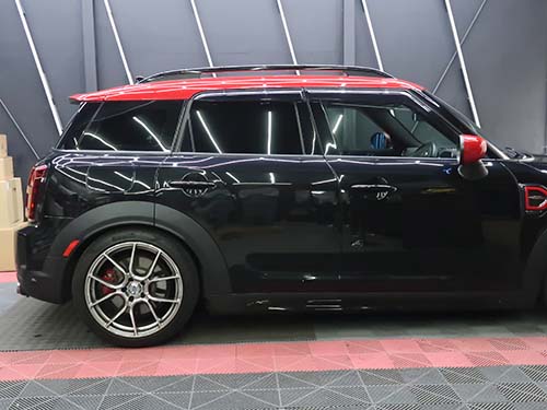 ウインドウモールをブラックアウト