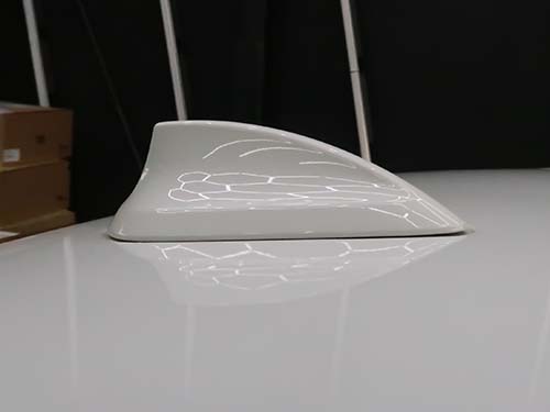 ルーフアンテナ部からの水分侵入