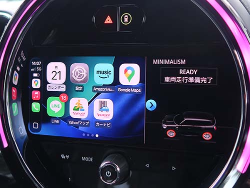 ミニ クロスオーバー F60 クーパーSD CarPlay有効化