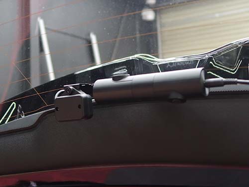 ユピテル製全方面3カメラドライブレコーダー marumie（マルミエ）Z-330