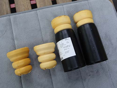 補助ダンパー（バンプストップ）を純正新品へ交換