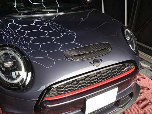 MINI F56 EVENTURI製インテークシステム装着