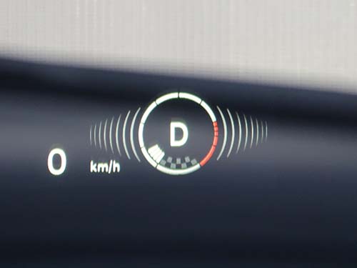 ヘッドアップディスプレイ（HUD）表示変更