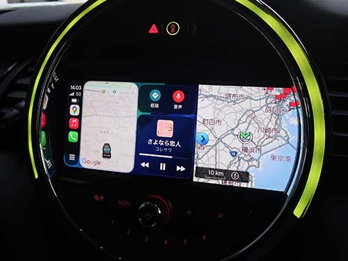 ミニ F55 CarPlay 有効化