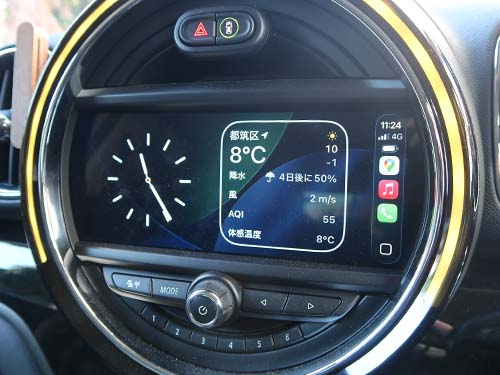 MINI F60 フルスクリーン カープレイ有効化