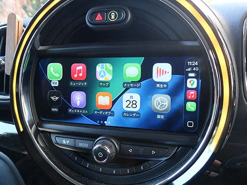 MINI F60 フルスクリーン カープレイ有効化