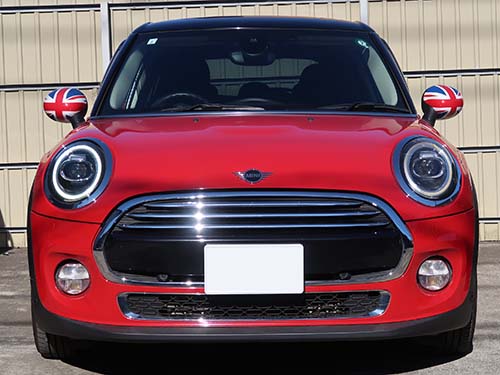 助手席側ヘッドライトのリングライトがほとんど点灯しない状態