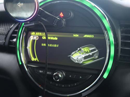 MINI F56 クーパーS GREENモード