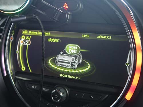 純正ドライビングモード機能の後付装着
