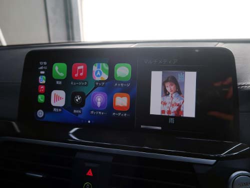 BMW X3 G01 フルスクリーンCarPlay