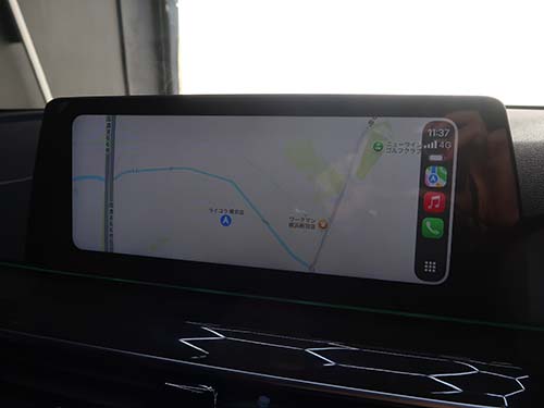 BMW 5シリーズ G31 フルスクリーン カープレイ