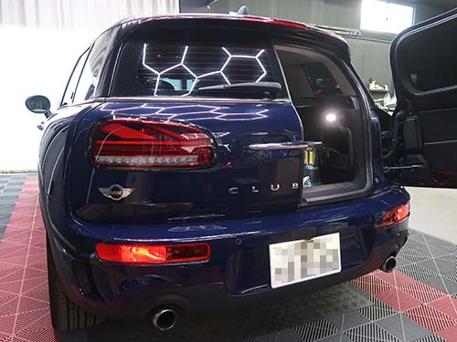 LCIブラックライン仕様ユニオンジャックテールライト後付装着