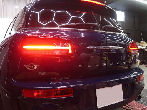 リアバンパー内ランプが不自然に光る違和感が解消