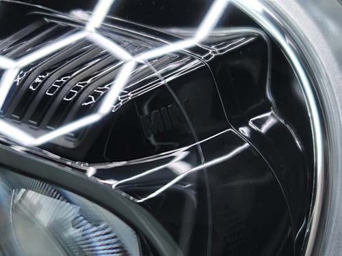 LCIモデル用インナーブラックLEDヘッドライトの装着