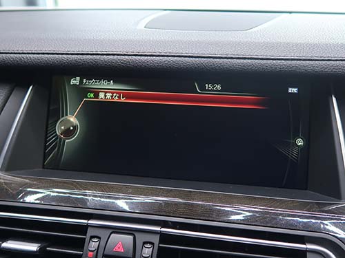 BMW 7シリーズ F01 ヘッドユニット修理｜NO SIGNALを純正中古品へ交換