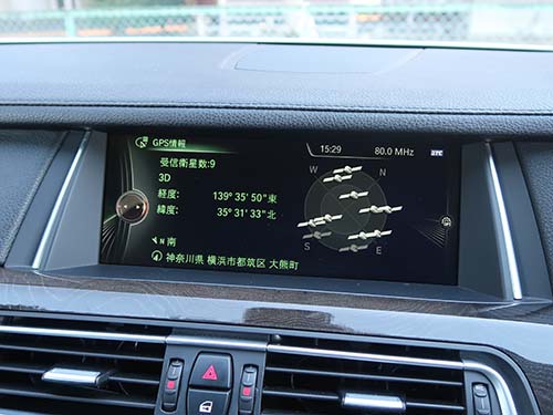 BMW 7シリーズ F01 ヘッドユニット修理｜NO SIGNALを純正中古品へ交換