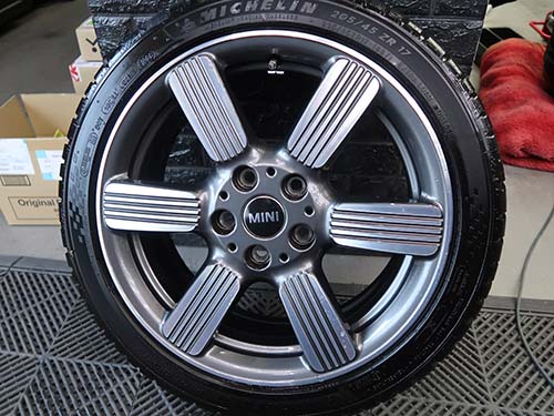 アルミホイールの洗浄