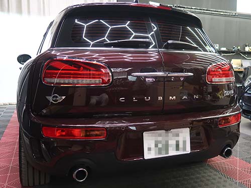 MINI クラブマン F54 ユニオンジャックテール装着