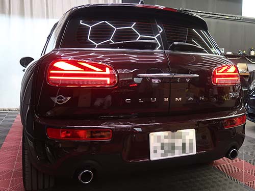 点灯パターンを入念にチェックし、LCIモデル準拠の完全な状態へ仕上げ