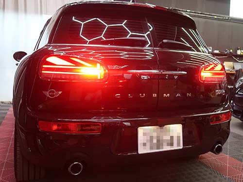 点灯パターンを入念にチェックし、LCIモデル準拠の完全な状態へ仕上げ