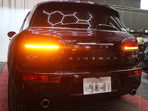 点灯パターンを入念にチェックし、LCIモデル準拠の完全な状態へ仕上げ