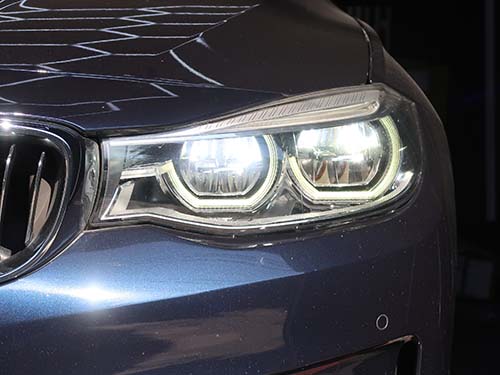 3シリーズグランツーリスモ(F34)は初作業でしたが、BMW・MINIのヘッドライト修理は多数の実績