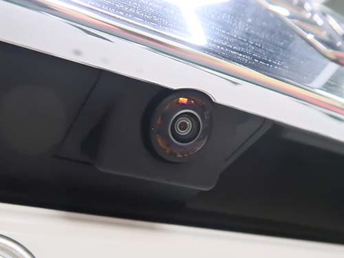 ミニ F56 純正バックカメラ＆リアPDC後付装着