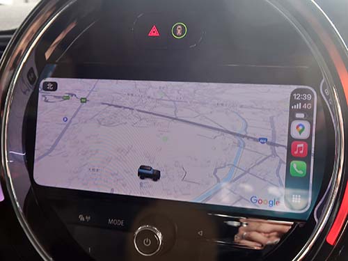 地図表示領域が大きくなり視認性向上