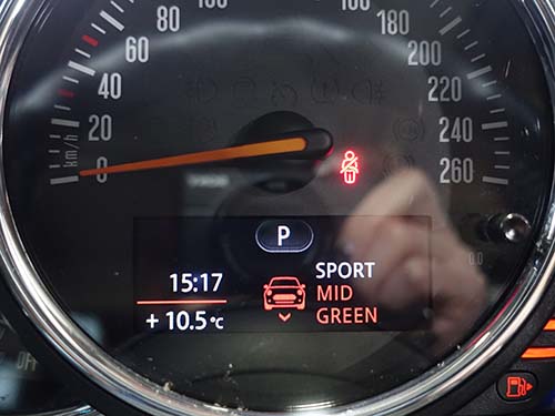 ミニ F55 CooperS ドライビングモード機能を後付装着