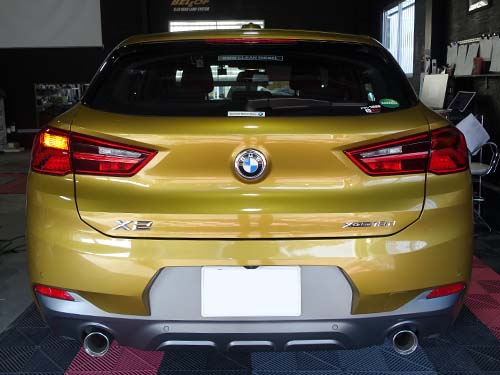 BMW F39 X2 ウインカー不点灯